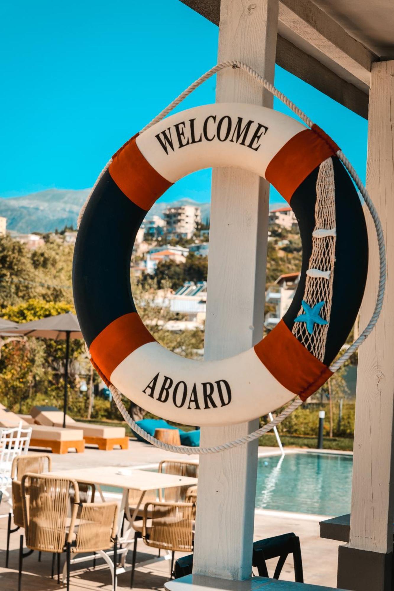 The Blue Wave Hotel Himara Zewnętrze zdjęcie